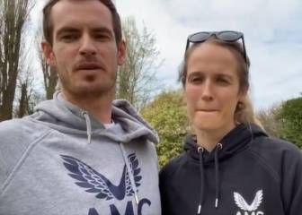 Murray y su mujer le lanzan a Federer el reto de las 100 voleas