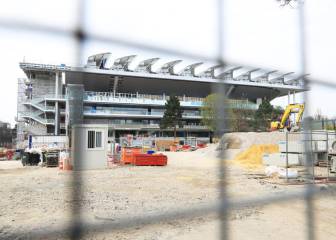 En Roland Garros continúan las obras y nunca se han parado