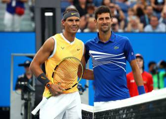 Djokovic, a Nadal: 