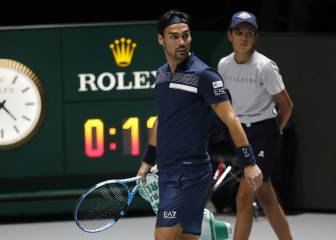 Fognini estalla contra el fútbol italiano por el coronavirus