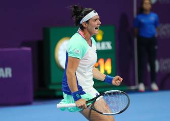 Curiosa idea de Jabeur: 