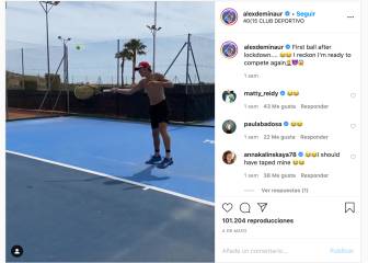 De Miñaur pide que le dejen entrenar tras saltarse las normas