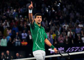 Djokovic cumple 33 años sin conocer la derrota en 2020