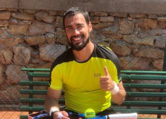 Fognini aprovecha el parón para operarse de los dos tobillos