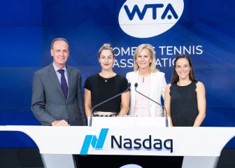 La presidenta de la WTA: 