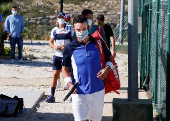El tenis vuelve en España con termómetro y mascarillas