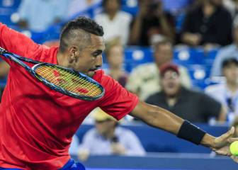 Kyrgios reconoce haber jugado borracho contra Nadal