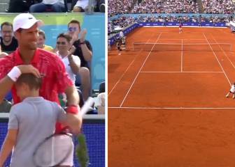 Djokovic deja que un niño le desafíe ante 4.000 espectadores y le acaba liando la mundial