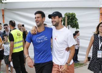 Dimitrov, positivo por COVID en el torneo de Djokovic