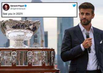 Piqué lamenta la cancelación de la Davis: 