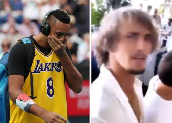 Kyrgios ataca a Zverev: 