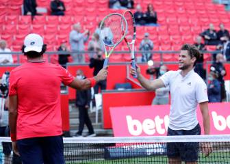 Thiem derrota a Berrettini y se lleva la exhibición de Berlín