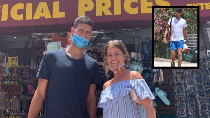 Acusan a Djokovic de no llevar mascarilla en Marbella y la foto de una seguidora ¿lo desmiente?