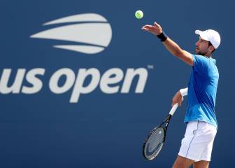 Djokovic entrena en Marbella con pelotas del US Open