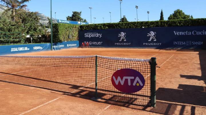 Un positivo en el regreso del tenis femenino en Palermo