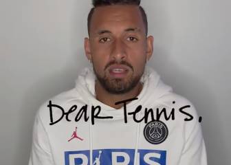 Kyrgios anuncia su baja del US Open y se acuerda de Djokovic