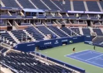 Zverev y Auger-Aliassime disfrutan en las Salas VIP de jugadores del US Open