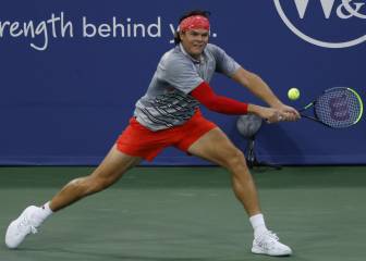 Raonic remonta y jugará las semifinales contra Tsitsipas