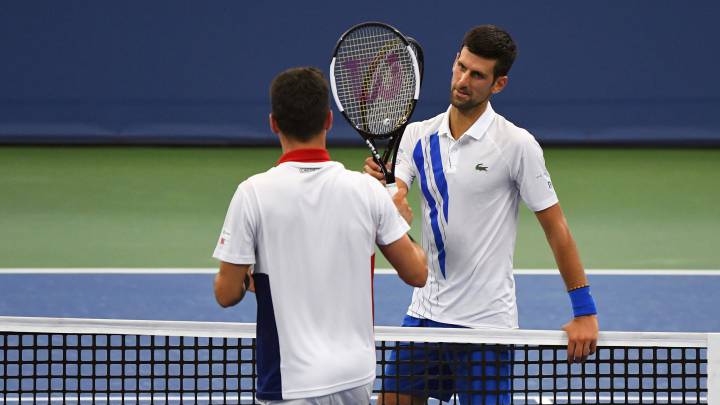 Novak Djokovic: "¡No sé como gané el partido ante Bautista!"