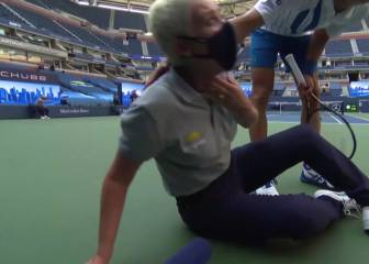 Sale a la luz otro video del pelotazo de Nole: se escuchan los gritos de la jueza