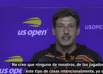 Carreño, tras la expulsión de Djokovic: 