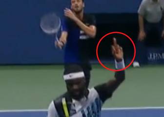 La peineta de Tiafoe a Medvedev que no vio la jueza y obvió TV
