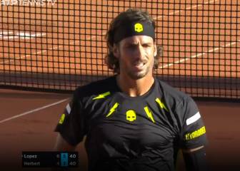 Feliciano López gana a Herbert y Ramos cae contra Djere