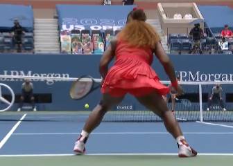 ¡Qué hiciste Serena! La jugada que no se le ha visto a Nadal, Djokovic ni Federer...