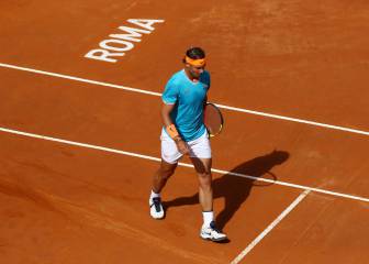 Nadal, contra Carreño en Roma; Muguruza ante Stephens