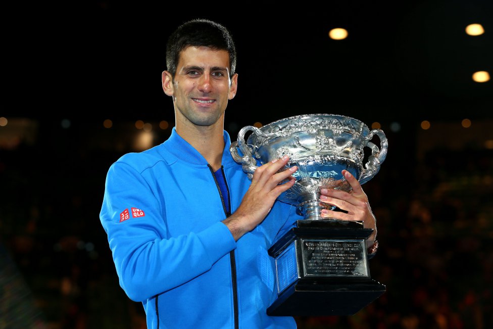 Novak Djokovic: 17 títulos 