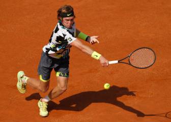 Rublev y Shapovalov avanzan; Wawrinka y De Miñaur, KO