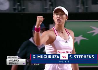 Muguruza despacha a Stephens con un doble 6-3