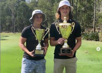 Ashleigh Barty, número uno en el tenis y también en el golf