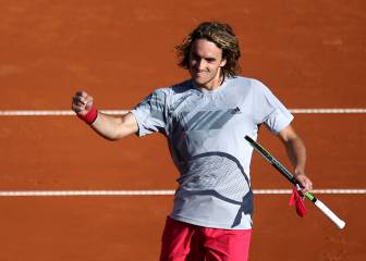 Tsitsipas corta el paso a Cuevas