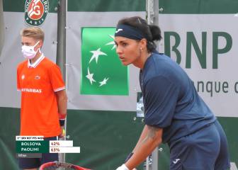 Bolsova se despide de París con un mal partido ante Paolini