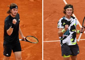 Tsitsipas y Rublev se citan en cuartos por primera vez