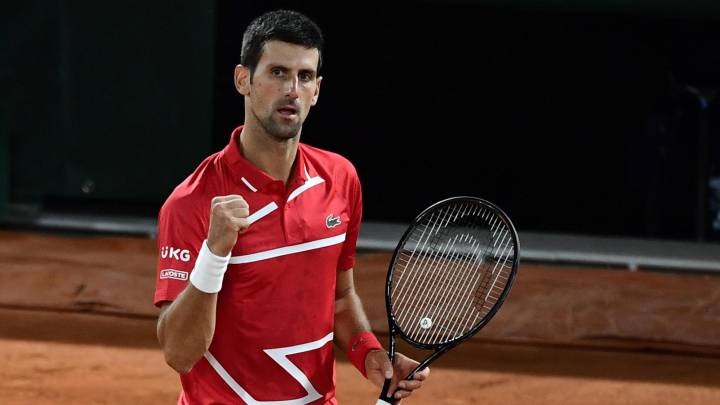 cómo va el partido de tenis de djokovic