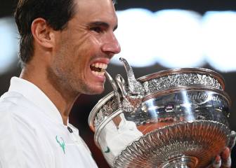 Rafa Nadal: así han sido sus 13 mordiscos en Roland Garros