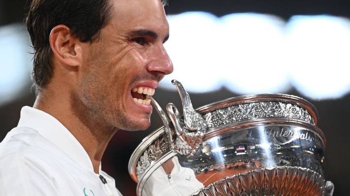 Rafa Nadal: así han sido sus 13 mordiscos en Roland Garros