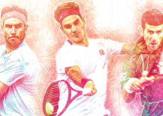 Nadal empata a 20 títulos de Grand Slam con Federer