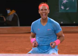La primera vez que Nadal cierra un partido así: ¡En su Grand Slam número 20!