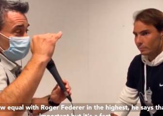 No pillas a Rafa en una de esas ni en tres siglos: estuvo más rápido con el periodista que con su drive