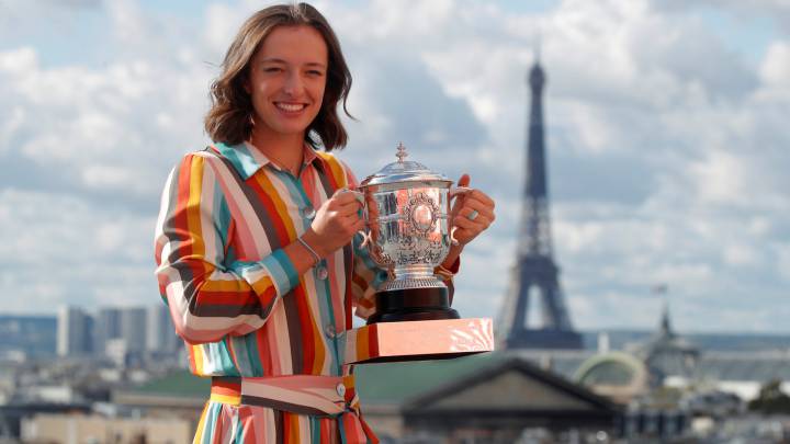 Swiatek, ganadora de Roland Garros, en cuarentena por el positivo del presidente polaco