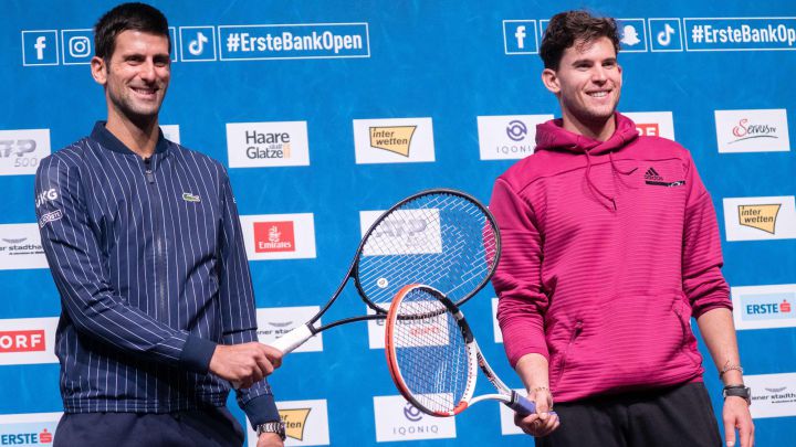 Consulta el cuadro y los partidos del Erste Bank Open, el torneo ATP 500 de Viena, que se disputa del 26 de octubre al 1 de noviembre con Djokovic y Thiem como favoritos.