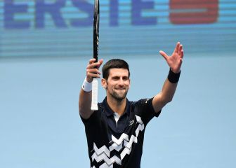 Djokovic aventaja en 1.980 puntos a Nadal tras Viena y antes del Masters de París