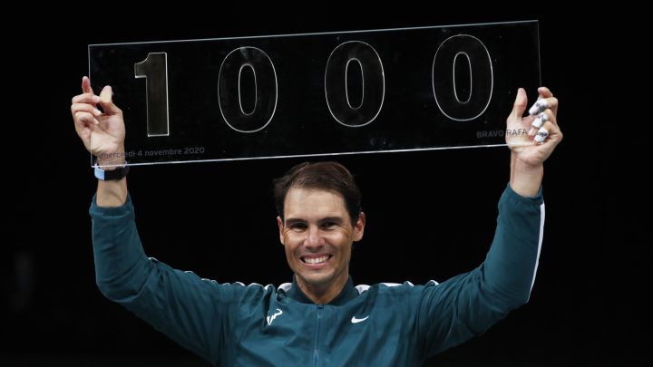 Nadal gana a Feliciano en París y alcanza su victoria 1.000