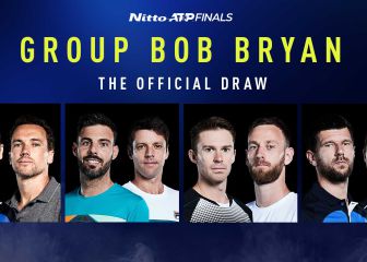 Granollers y Zeballos, en el grupo Bob Bryan de las Finales ATP