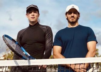 Muguruza prepara la próxima temporada junto a su hermano