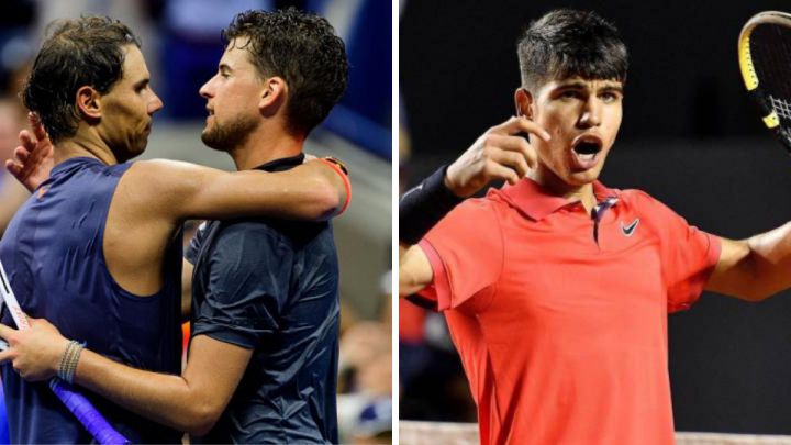 Nadal y Alcaraz, nominados en los Premios ATP 2020
