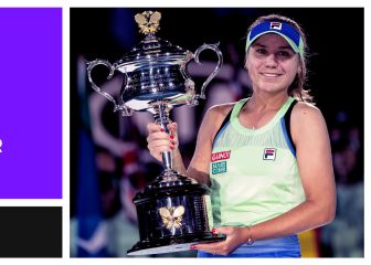 Sofía Kenin, nombrada mejor jugadora de la WTA en 2020